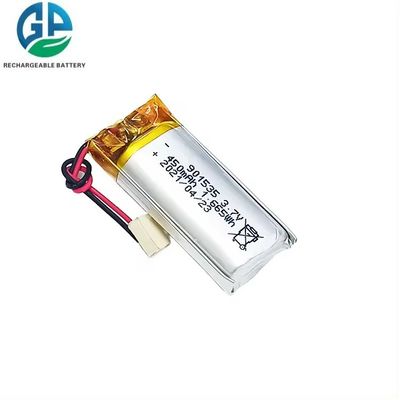 450mAh 3.7V 高容量 リチウムポリマー バッテリー パック 901535 小型のデバイス用の充電可能